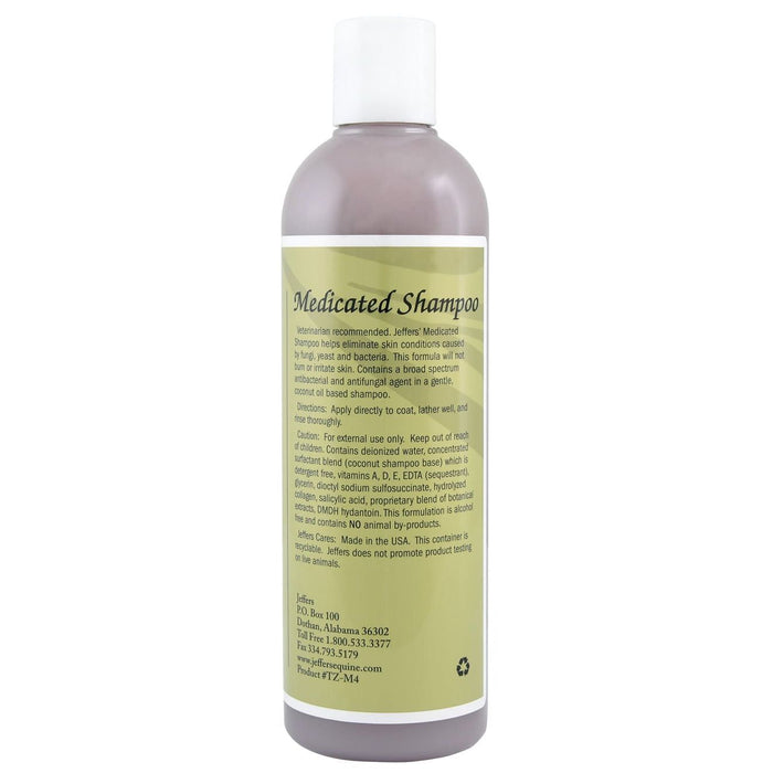 Jeffers Equine Antibacterial & Antifungal Medicated Shampoo for Horses - - Animal & Pet Supplies > Pet Grooming > Pet Shampoo & Conditioner by Jeffers