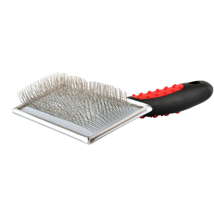Jeffers Non-Slip Slicker Pet Grooming Brushes - Large - Animal & Pet Supplies > Pet Grooming > Pet Combs & Brushes by Jeffers