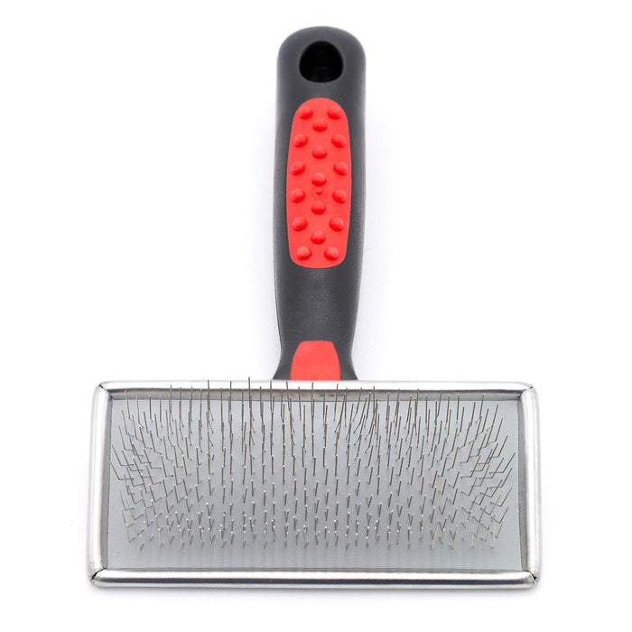 Jeffers Non-Slip Slicker Pet Grooming Brushes - - Animal & Pet Supplies > Pet Grooming > Pet Combs & Brushes by Jeffers