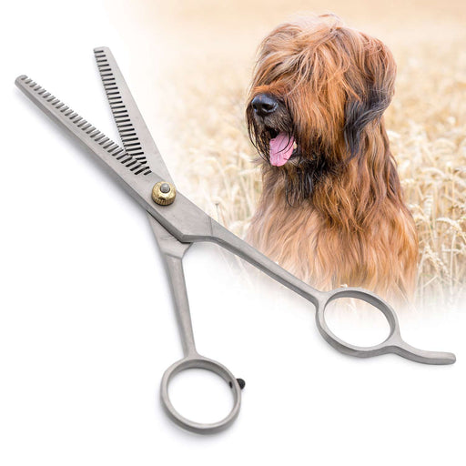 Jeffers Pet Grooming Coat Thinning Shear, 7"L - - Animal & Pet Supplies > Pet Grooming by Jeffers