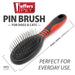 Jeffers Pin Brush for Pet Grooming - - Horse Supplies > Horse Grooming > Horse Grooming Combs, Brushes & Mitts by Jeffers
