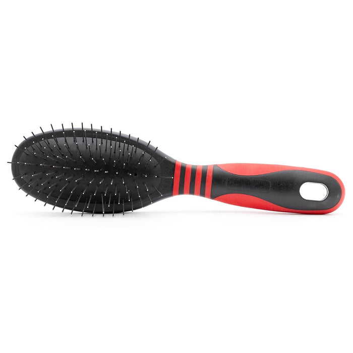 Jeffers Pin Brush for Pet Grooming - - Horse Supplies > Horse Grooming > Horse Grooming Combs, Brushes & Mitts by Jeffers
