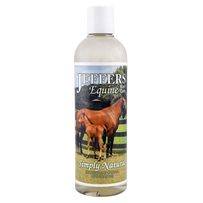 Jeffers Equine Simply Natural Horse Shampoo for Sensitive Skin - 16 oz - Horse Supplies > Horse Grooming by Jeffers