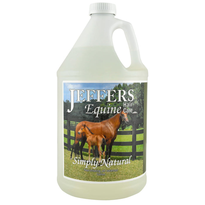 Jeffers Equine Simply Natural Horse Shampoo for Sensitive Skin - gallon - Horse Supplies > Horse Grooming by Jeffers