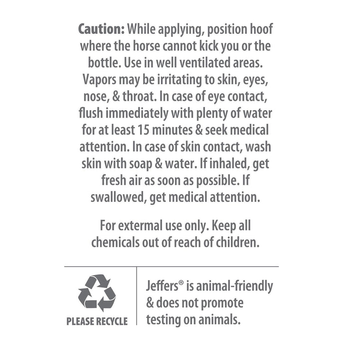 Jeffers Thrush Away Hoof Treatment for Thrush in Horses, 2 oz - - Animal Health & Wellness > Foot & Hoof Care by Jeffers