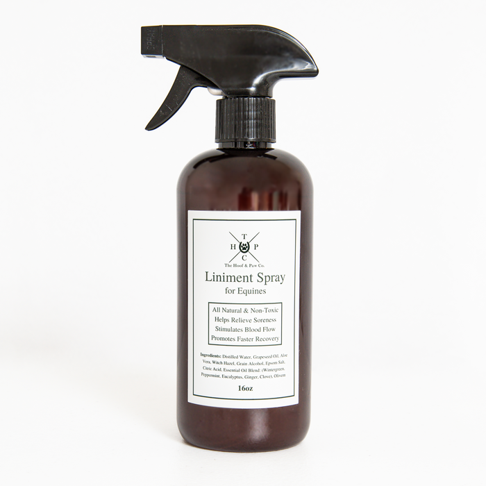 Liniment Spray for Horses - - by The Hoof & Paw Co.
