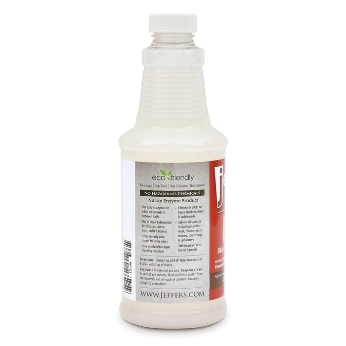 Jeffers X-O Pet Odor Neutralizer Plus + Cleaner Concentrate - - Animal & Pet Supplies > Pet Odor & Stain Removers by Jeffers