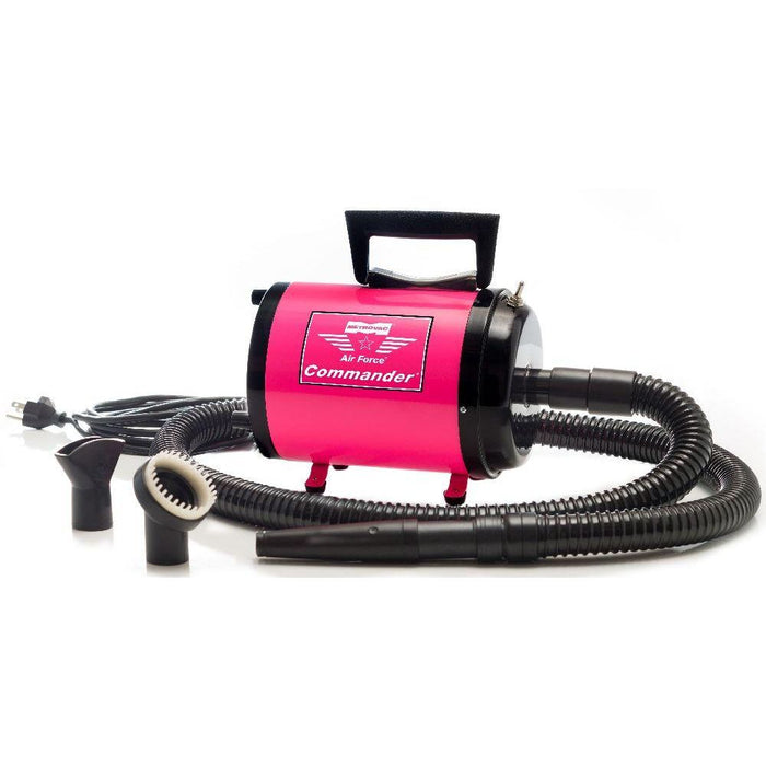 Metrovac Air force® Comander® 2-Speed Pet Dryer - Pink - Dryers by Metrovac